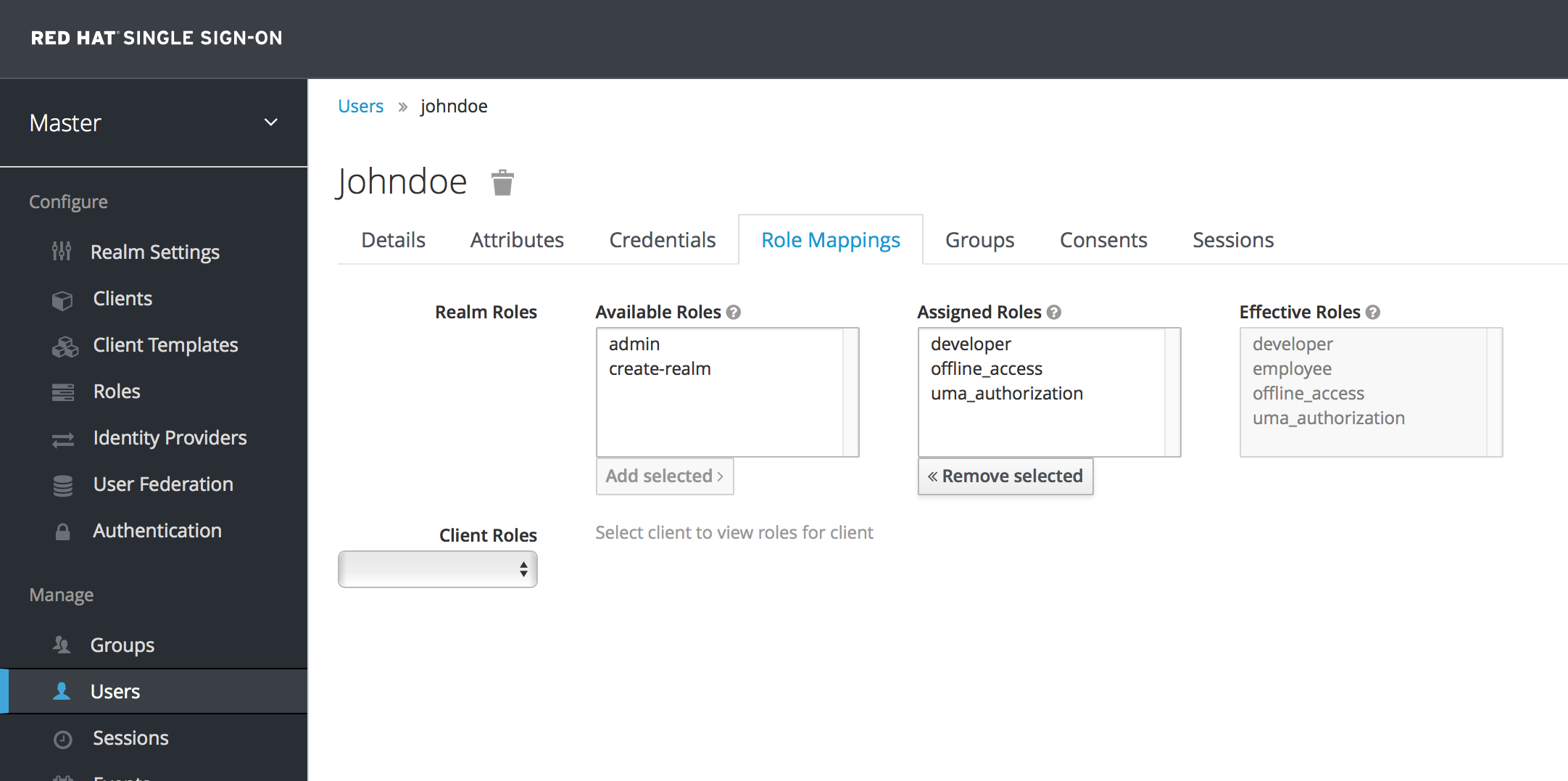 effective role mappings