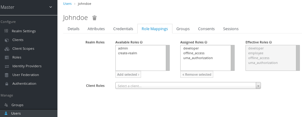 effective role mappings