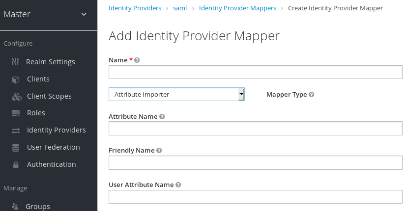 identity provider mapper