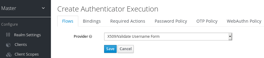 x509 execution