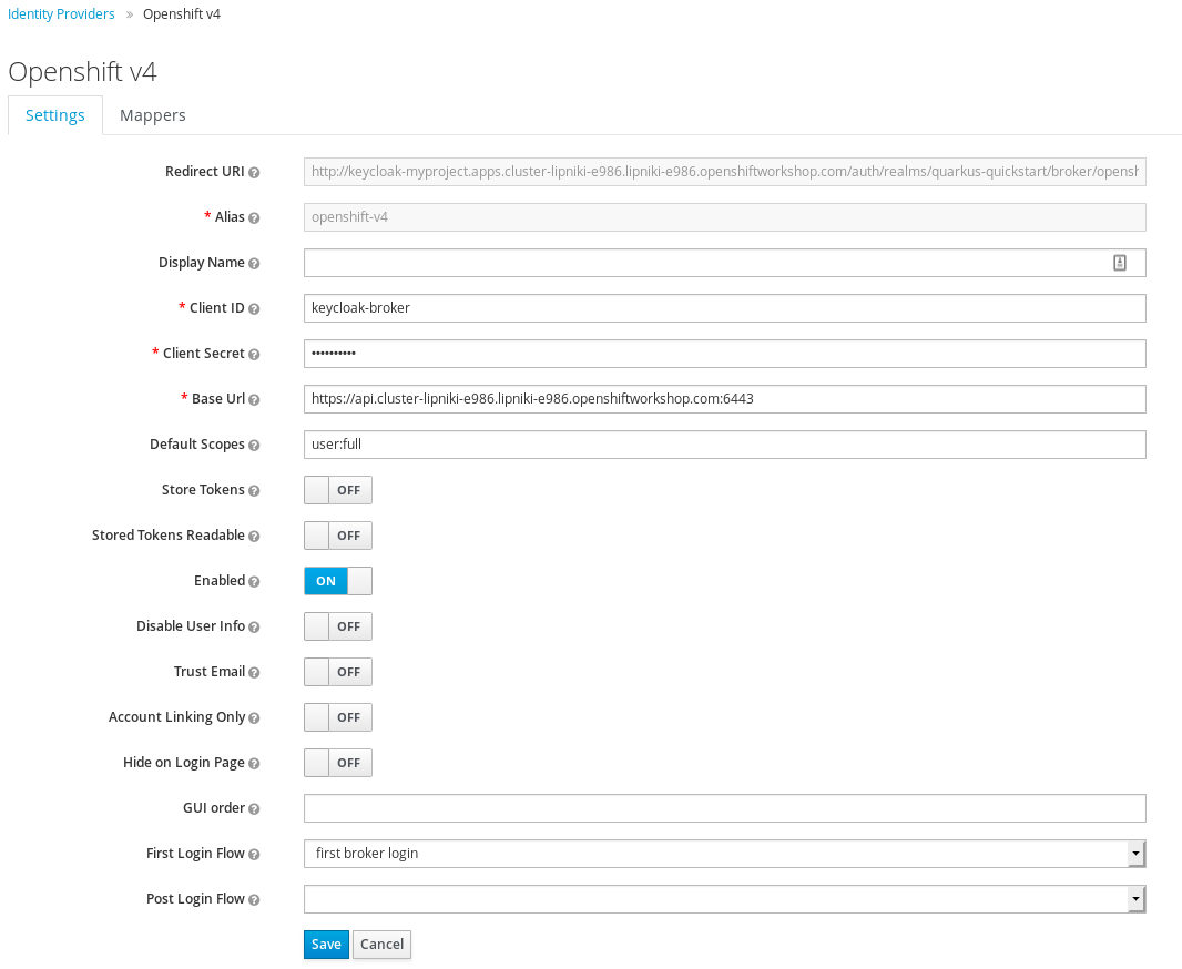 openshift 4 add identity provider