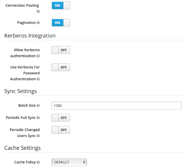 LDAP Kerberos Integration