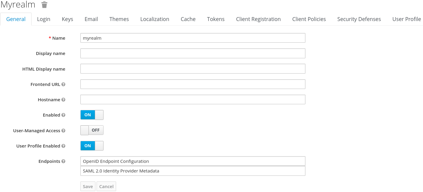 user profile enabling