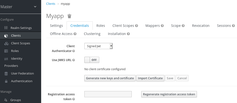 client credentials jwt