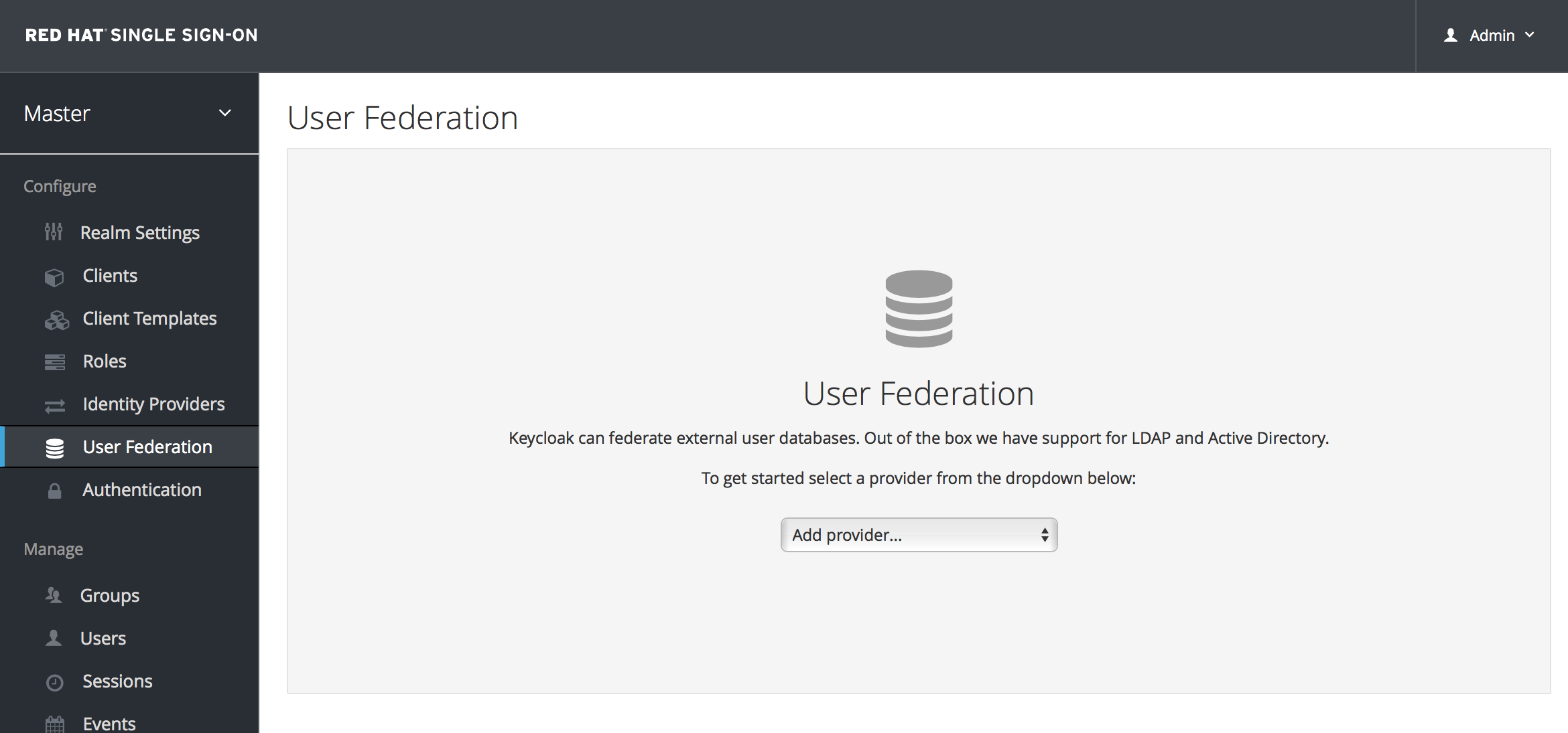 user federation