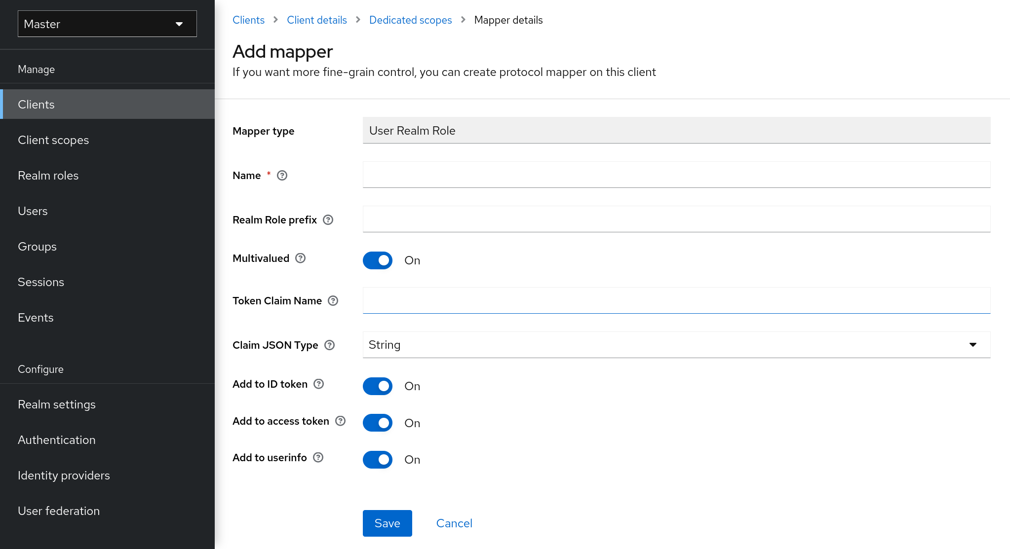 mapper config