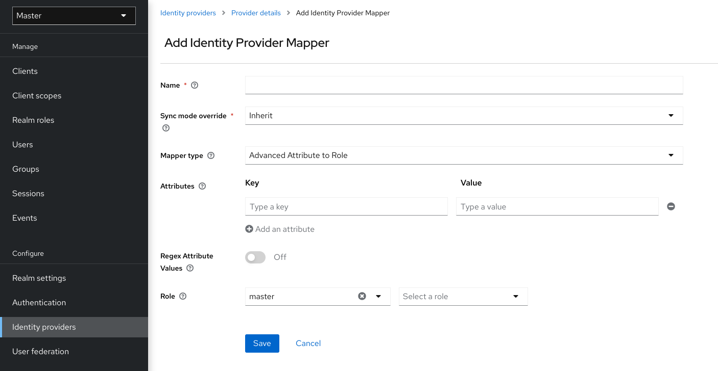 identity provider mapper