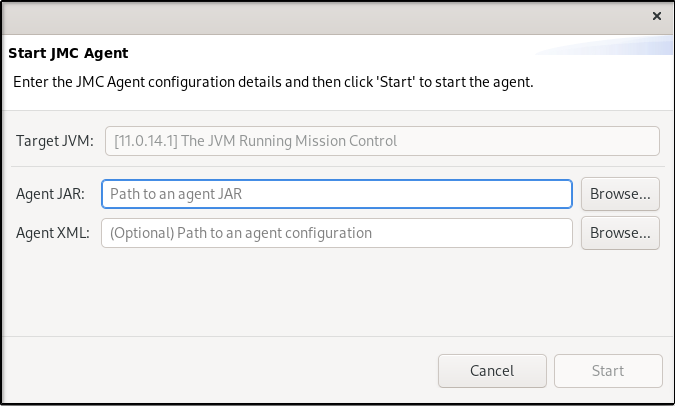 jmc start jmc browser
