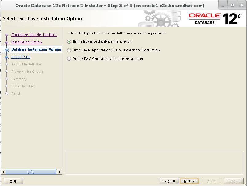 Install Oracle On Red Hat 7 Installation